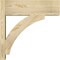 Ekena Millwork Thorton Block Rough Sawn Outlooker, Douglas Fir, 8"W x 24"D x 24"H OUT08X24X24THR05RDF - alternate 4